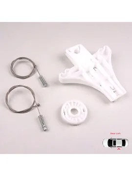 VW Golf MK4 Jetta Bora A4 1J 4/5 Kapı 1J4839461 İçin Sol Arka Cam Kriko Tamir Seti
