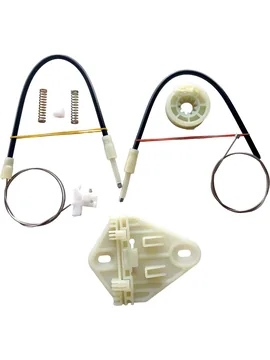 Renault Megane MK1 X64 1996-2003 4/5 Kapı 7700834343 İçin Arka Sol Kapı Cam Kriko Tamir Seti