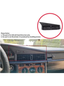Mercedes W201 190 190E 190D 1982-1993 A2018300065 için Orta Havalandırma Kalorifer Klima Izgarası, fotoğraf 2