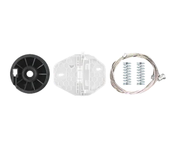 Renault Clio MK2 BB CB Thalia MK1 LB Symbol MK1 8200232508 İçin Sol Arka Cam Kriko Seti