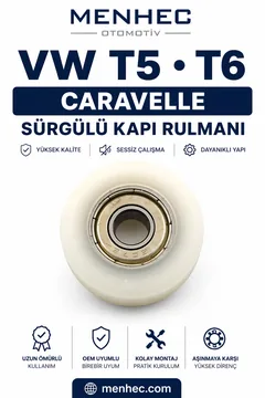 VW T5 T6 Caravelle Sürgülü Kapı Rulmanı Kapı Ray Rulmanı Kayar Kapı Tekeri