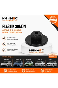 Astra G H Corsa B Golf 5 Uyumlu Plastik Somun – Oto Kaporta & Trim Sabitleme Parçası 10 Adet
