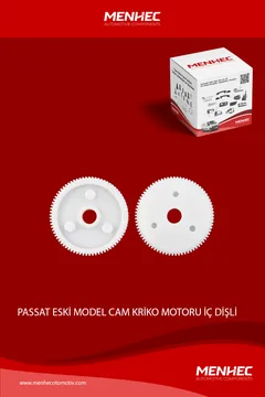 VW Passat Cam Kriko Motor İç Dişlisi (Eski Model) | Cam Motor Tamir Dişlisi Dayanıklı