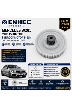 Mercedes W205 C180 C200 C300 Sunroof Motor Dişlisi