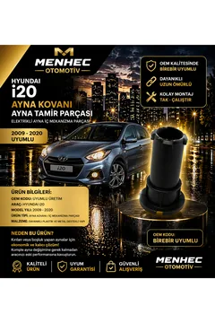 Hyundai i20 Yan Ayna Kovanı Ayna Tamir Parçası (2009-2020 Uyumlu)