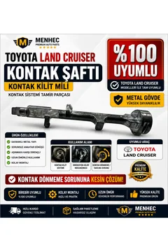 Land Cruiser Kontak Şaftı Direksiyon Kilit Mili Kontak Mekanizma Parçası
